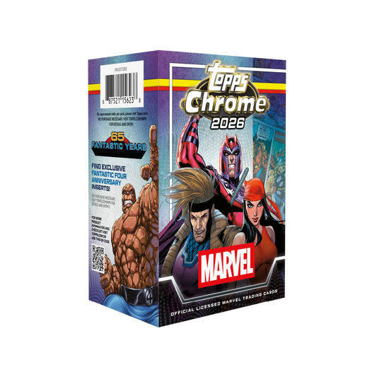 Topps Chrome Marvel Comics 2026 Value Box