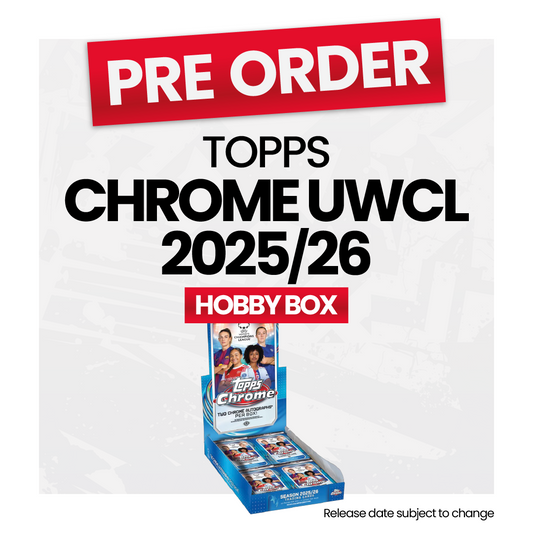 Topps Chrome UEFA Women's Champions League 2025/26 Hobby Box - Pre-Order
