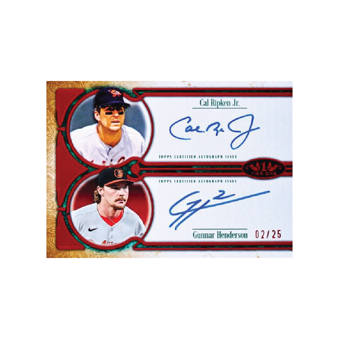 Topps Tier One Baseball 2026 Hobby Box- Pre-Order