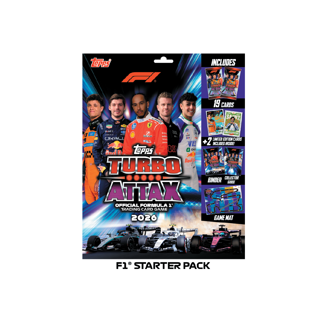 Formula 1 2026 Turbo Attax Trading Card Game Starter Pack - Pre-Order