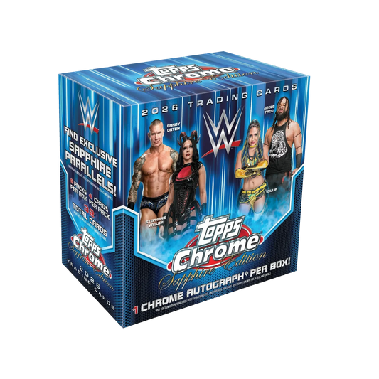 Topps Chrome WWE Sapphire Edition 2026 Hobby Box