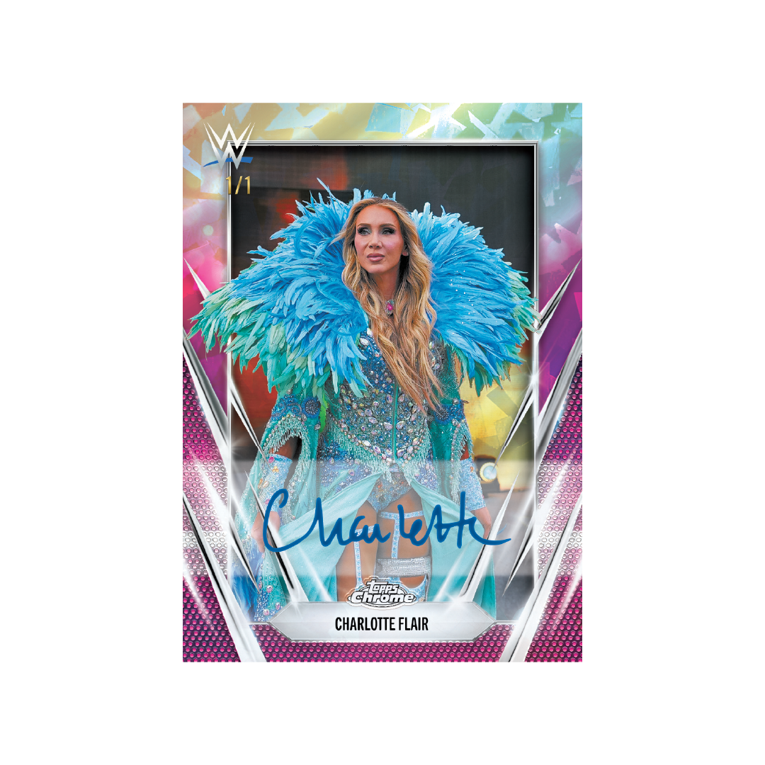 Topps Chrome WWE Sapphire Edition 2026 Hobby Box