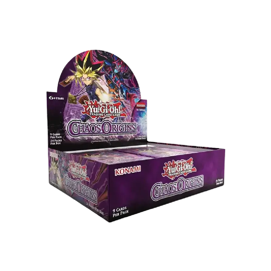 新品未開封 遊戯王OCG CHAOS ORIGINS 4BOX Yu-Gi-Oh! Chaos Origins Booster Box
