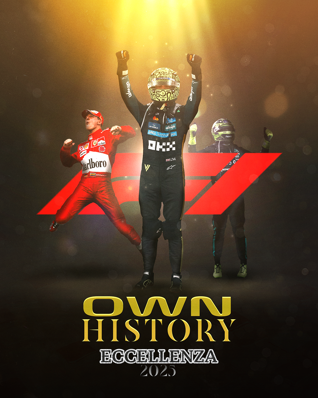 2025 Topps F1 Eccellenza - own history