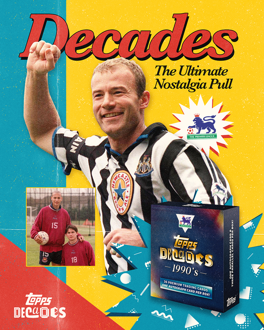 Topps Decades Premier League 90s Edition:  The Ultimate Nostalgia Pull