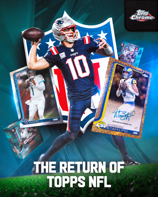 FIRST SNAP OF A NEW ERA: THE RETURN OF TOPPS NFL