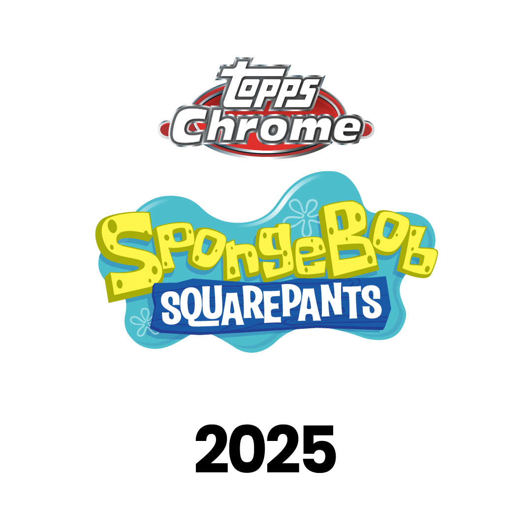 Topps Chrome SpongeBob 25th Anniversary 2025
