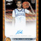 Topps Rob Dillingham Gold Wave Autograph Card /50 Overtime Elite Basketball 2022-23