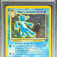 Pokemon Misty Golduck 12/132 Holo Pokemon Gym Challenge 2000 PSA9