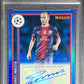 Topps Andreas Iniesta Blue Autograph Card /75 Merlin UEFA Club Competition 2024 MGC10
