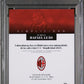 Topps Rafael Leao Estrellas International Autograph Red 02/10 2024-25 Simplicidad UCC PSA 9
