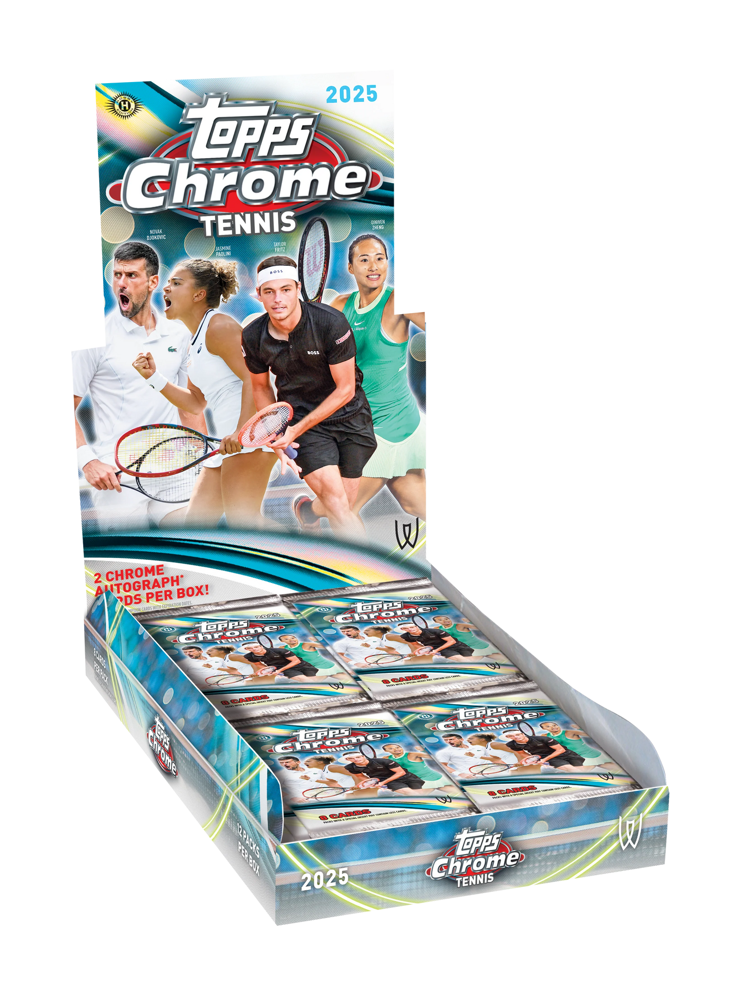Topps Chrome Tennis 2025 Hobby Box