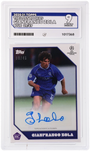 Topps Gianfranco Zola Autograph 09/49 Blue 2020/21 The Lost Rookies ACE 9