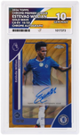 Topps Estevao Willian Autograph Gold Wave 10/50 CA-EV Chrome Premier League 2026 ACE 10