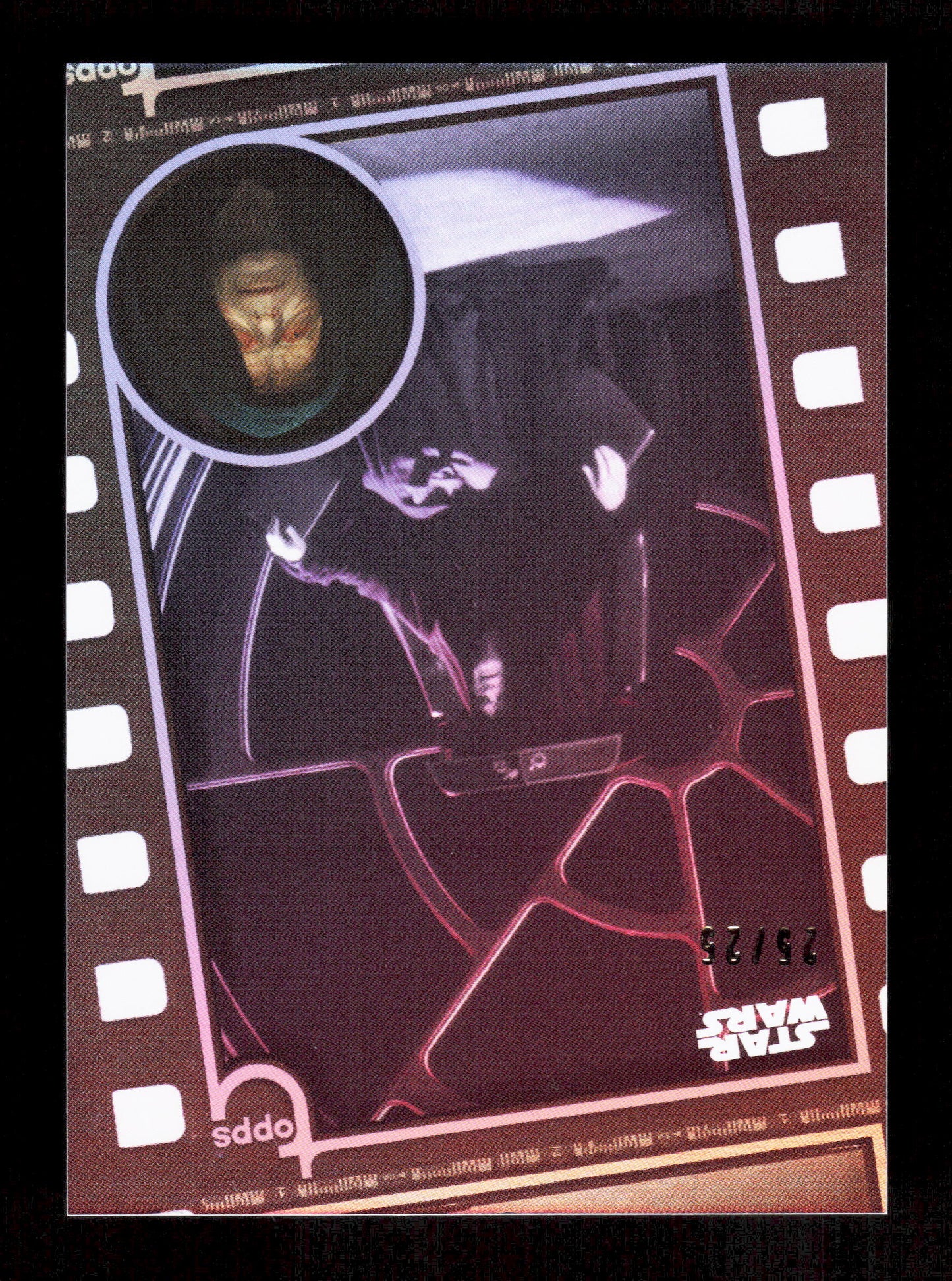 Topps Emporer Palpatine Parallel Card /25 Star Wars Return Of The Jedi 2023