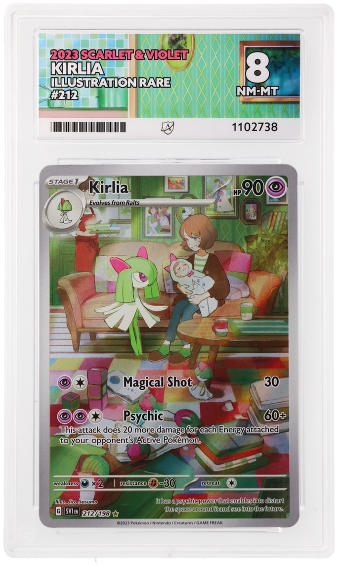 Pokemon Kirlia 212/198 Illustration Rare 2023 Scarlet & Violet ACE 8