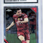 Topps Robert Lewandowski Base Card Chrome UEFA Club Competitions 2022-23 #123 CGC9