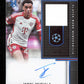 Topps Jamal Musiala Blue Museum Autograph Relic Card /75 Musuem Collection UEFA Champions League 2023-24
