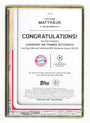 Topps Lothar Matthaus Legendary Ink Framed On Card Autograph /25 Museum Collection UEFA Champions League 2023-24