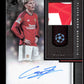 Topps Alejandro Garnacho Museum Autograph Relic Card /10 Museum Collections UEFA Champions League 2023-24