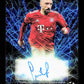 Topps Franck Ribery Blue Black Lazer Autograph Card /150 Chrome UEFA Club Competitions 2023-24