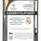 Topps Eduardo Camavinga Gold Framed Autograph Card /25 Musuem Collection UEFA Champions League 2021-22