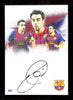 Futera Xavi On Card Autograph /04 Futera Unique World Football 2025