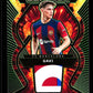 Panini Gavi Red Eruption Relic Card /5 Panini Obsidian Soccer 2023-24
