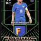 Panini Kylian Mbappe Green Atomic Material Relic Card /5 Panini Obsidian Soccer 2024-25