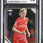 Topps Maurits Kjaergaard Base Card RC Chrome UEFA Club Competitions 2021-22 #54 CGC10
