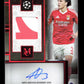 Topps Alvaro Carreras Red Autograph Match-Worn Relic Card /25 RC Museum Collection UEFA Club Competitions 2024-25