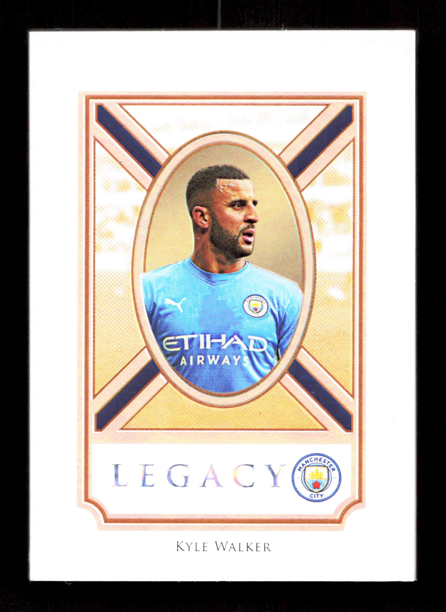 Futera Kyle Walker Legacy 1/1 Card Futera Manchester City 2022