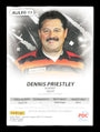 Panini Dennis Priestley Blue Legends Autograph Card /25 PDC Premier League 2025