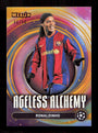 Topps Ronaldinho Gold Ageless Alchemy Card /50 Merlin UEFA Club Competitions 2024-25