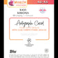 Topps Xavi Simons Red Mojo Autograph Card /5 Merlin UEFA Club Competitions 2024-25
