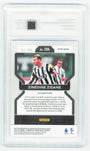 Panini Zinedine Zidane Red Prizm 67/99 2022 Panini Chronicles Prizm Serie A #206 TAG 9