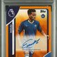 Topps Estevao Willian Orange Rainbow Autograph 01/25 2025/26 Topps Premier League PSA 6