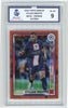 Topps Kylian Mbappe 08/25 Orange #105 2023 Merlin MGC 9
