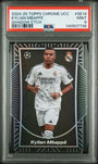 Topps Kylian Mbappe Shadow Etch 2024/25 Chrome UCC PSA 9
