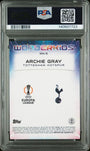 Topps Archie Gray 05/25 Wonderkids Orange Starball RC 2024/25 Chrome UCC Logofractor PSA 7