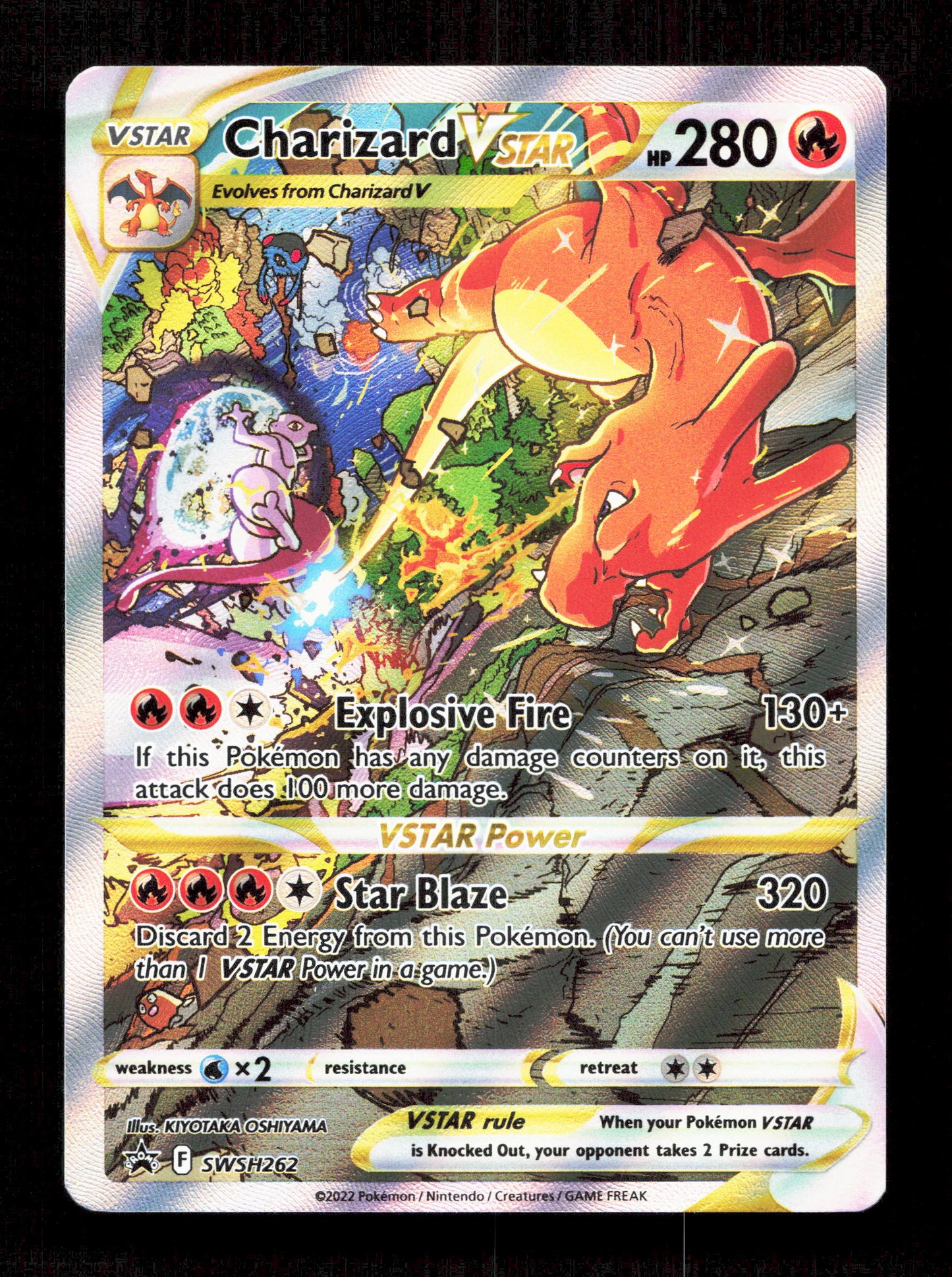 Pokemon Charizard VSTAR Full Art SWSH262 2022 Black Star Promo