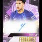 Topps Enzo Fernandez Purple Current Stars Autograph Card /25 Gold UEFA Club Competitons 2025-26