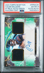 Topps Caleb Williams Dual Relic Autograph Green 145/150 Franchise Foundation 2024 Inception Football PSA 6