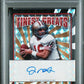 Topps Joe Montana Finest Greats 25/25 Black Geometric Autograph 2024 Finest NFL PSA 9