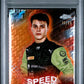 Topps Zane Maloney Speed Demon #SD-25 Orange 10/25 2024 Chrome Formula 1 Logofractor PSA 9