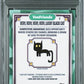 Topps Very, Very, Very, Very, Lucky Black Cat Refractor #3 2023 Chrome Veefriends Super Stickers PSA 10