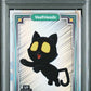 Topps Very, Very, Very, Very, Lucky Black Cat Refractor #3 2023 Chrome Veefriends Super Stickers PSA 10