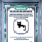 Topps Very, Very, Very, Very, Lucky Black Cat Purple Eyes #3 2023 Chrome Veefriends Super Stickers PSA 10