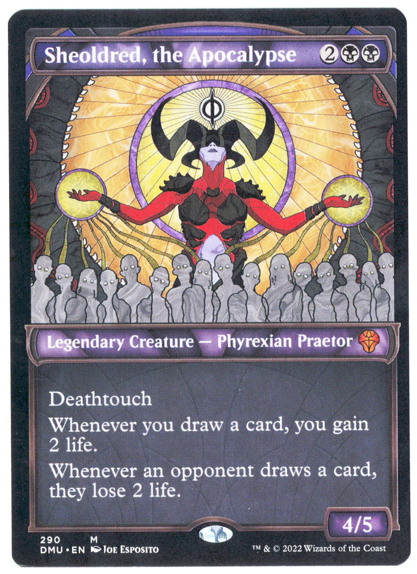 Magic The Gathering Sheoldred, The Apocalypse Showcase 290 Dominaria United