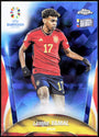 Topps Lamine Yamal Sapphire National Debut #17 Chrome 2024 Uefa Euro